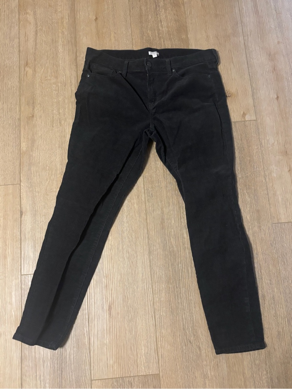 Jcrew black corduroy pants